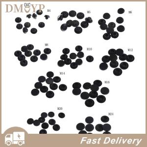 [DMYP] 10Pcs Hex Socket Allen Bolt Screw Nut Hexagon Head Cover Cap Protector M4-M24