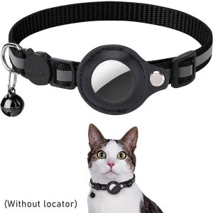 Pet Locator Collar Airtag Air Tag Cover Kalung Kerah Pelacak Anjing Anti Hilang Necklace Kalung Anjing Kucing Lacak