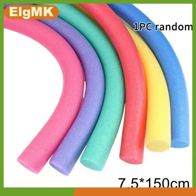 ElgMK 65x150 0 75x1500swimming Pool Foam Noodle Float Aid bơi mì vòng nổi dính màu sắc ngẫu nhiên