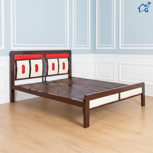 GIƯỜNG SẮT HỘP 4x8 ĐẦU NỆM SỌC – HIỆN ĐẠI NỔI BẬT (GSH48-LG)