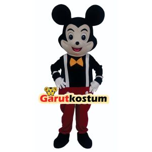 Kostum maskot badut  mickey mouse setelan dewasa lucu karnaval
