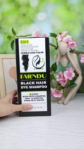 Blonde Brown Hair Dye Shampoo for Women Men Gray Hair Coverage Ammonia Free & Paraben Free Herbal Natural 3 in 1 Hair Color Shampoo