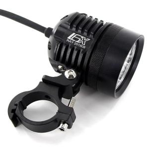 ไฟหน้ารถจักรยานยนต์ l6X สปอร์ตไลท์ Super Bright Led 12 โวลต์มอเตอร์ ไฟหน้า 7000k 60W (ได้ไฟสปอร์ตไลท์จำนวน 2 ชิ้น + ครอบเหลือง 2 ชิ้น + ขาจับ 2 ชิ้น)