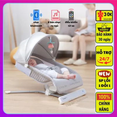 Nôi điện tự động cảm biến cho bé sơ sinh Nôi điện ( RONBEI PLUS +) phiên bản mới 2023 có bảo hành