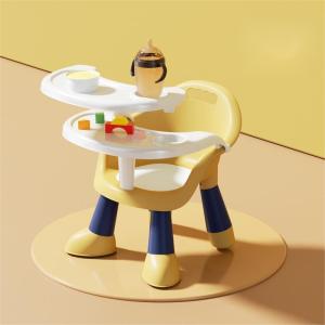 MiniJones Baby High Chair Foldable Multi-functional Swing & Feeding Chair Adjustable Backrest Height