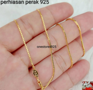 NEW ARIVALL!!! KALUNG ITALI SANTA WANITA ATAU PRIA ADA SURAT DAN BISA JUAL KEMBALI ASLI PERAK EMAS 24K