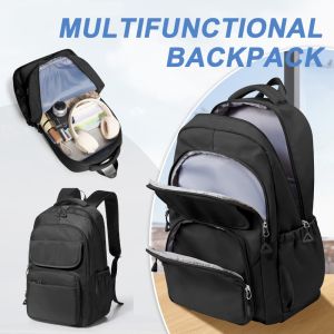 MECOME Large Capacity Laptop Backpack Lightweight 15.6 Inch Daypack Waterproof Backpack