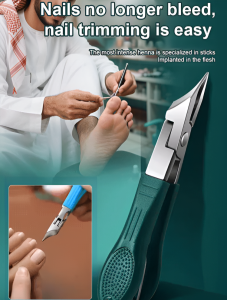 Slant Tip SplashProof Nail Clipper Set for YearRound Family Use Ideal for Adults and Nail Care Enthusiasts RustResistant High Durability WearResistant