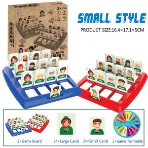 【WHO IS IT】Board Game Funny Family Guessing Classic Table Game Children Toy Gift Who I Am Interactive Party Card Game