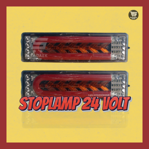 Lampu Stoplamp Rem Belakang Truck 24Volt Model JP - 1 Set