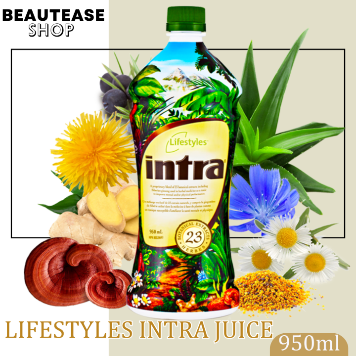 100% Original INTRA HERBAL JUICE 950ml - Food Supplement by Lifestyles ...