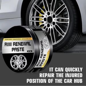 UGMN936159 Interior Trim Compatible Car Scratch Remover Easy Application Universal Fit Wheel Hub Repair Paste Restore Shine Wheel Paint Restorer Multi-Surface Polish Cream For Car Interior Trim