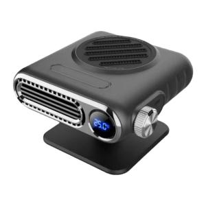 ABS Vehicle Heater 12V/24V Digital Temperature Display Quick Demist Defrost Function Simple Installation for Winter Cars