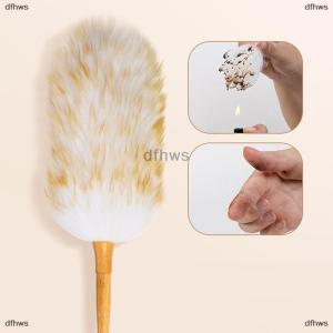 [COD] dfhws Wool Duster Household Cleaning Dust Duster Brush Car Cleaning Sweeping Dust Home Daily Use Washable Clean Houseware Tools