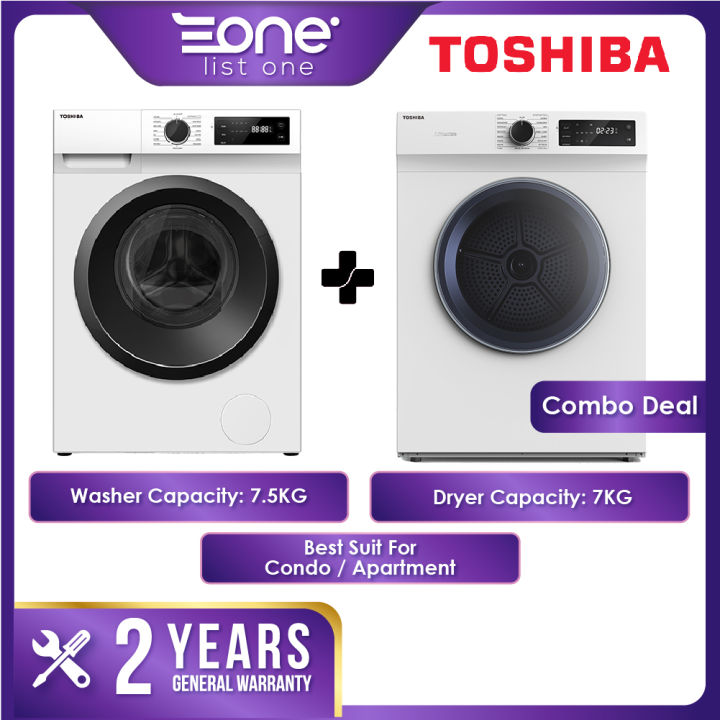 Toshiba Inverter Frotn Load Washer Washing Machine TW