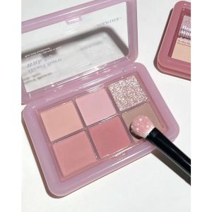 Bảng Phấn Mắt Hold Live 12 Màu Tone Hồng Lì Nhũ Đa Năng Lâu Trôi Mist Butterfly Shadow HL792 MOMOKO.cosmetics