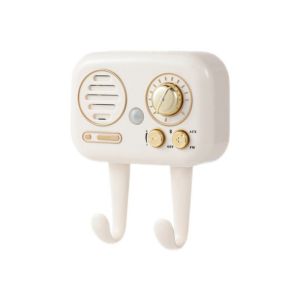 MEZCJ Sensitive Induction Intelligent Voice Reminder Automatic Prompt Simple Operation Door Reminder Sensor Considerate Design Retro Radio Design Anti-Forget Key Reminder For The Elderly