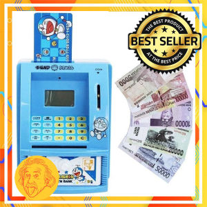 Celengan ATM Mini Anak Mainan Edukasi Menabung Safety Money Child Toys by Einstein-Store