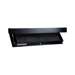 MANKA Solid Color Wooden Magic Flap Shelf Decorative Wall Mounted Hidden Shelves Rustic with Secret Compartment Concealed Floating Shelf For Home Decor