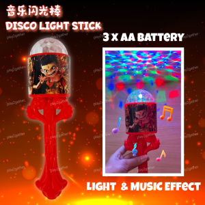 [Music & Colorful LED] Spirit Light Stick 360 Degree Rotation Light Kids Toys Children Gifts Outdoor Toys *READY STOCK*