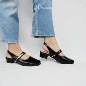 Morasetti Sherianne Mules Wanita Heels 3 Cm JND - 23