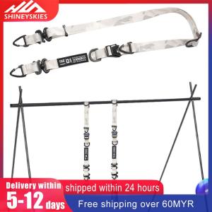 【New Arrival】 Outdoor Gear Shoulder Strap with Hanging Ring for Camping and Trekking Survival Kits in Camo