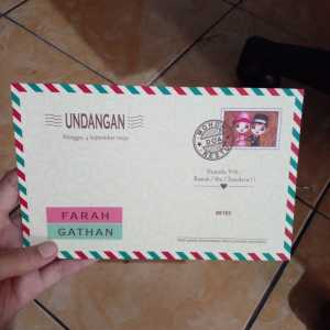 print UNDANGAN NIKAH ERBA 88183 (isi 50 lembar) PERNIKAHAN SUNAT SUNATAN KHITAN KHITANAN FREE PLASTIK FOTO DESIGN