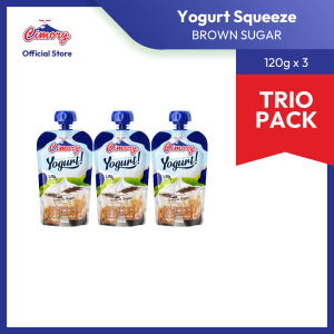 Cimory Yogurt Squeeze 120g – Kids Yogurt Snack Healthy Drink Easy to Squeeze Pouch (Set of 3s)