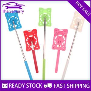 Samurry ✨Hot Sale✨ Contactless Car Toll Card Stick Telescopic Parking Toll Swiping Sticks Paying Rod Adjustable Touch N Go Stick Holder