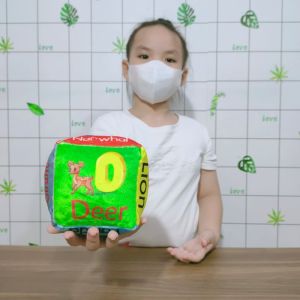 KHỐI VẢI XÚC XẮC CHỮ CÁI LUYỆN KĨ NĂNG TIẾNG ANH ĐỒ CHƠI GIÁO DỤC CHO BÉ