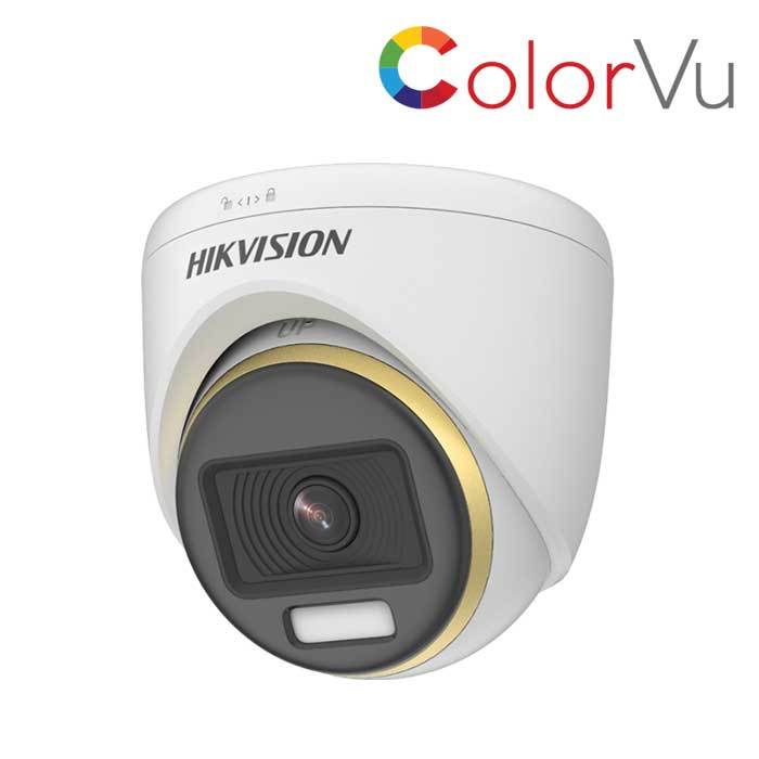 ColorVu HIKVISION Brand 4in1 2MP Built-in MIC Indoor/Dome Audio CCTV Camera  Model:DS-2CE70DF3T-PFS