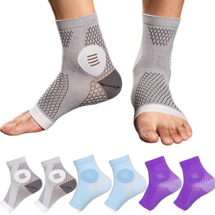CompressionZ Plantar Fasciitis Socks - Compression Ankle Brace for Women -  Ankle Support Men - Plantar Fasciitis Brace - Ankle Brace Compression
