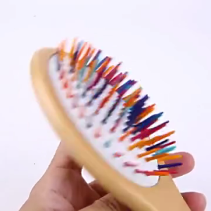 Anti Static Paddle Hair Brush for Men Women Drying Straightening Thick Dry Wet Hair Detangler Hairdressing Tool