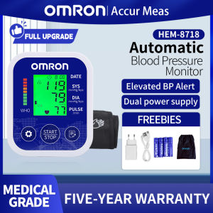 🔥Newly Upgraded🔥OMRON BP Blood Pressure Monitor(5 FIVE-YEAR WARRANTY) Automatic Digital Blood Pressure Monitor with Voice broadcast