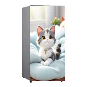 Stiker Kulkas 1 Pintu / Ukuran 120 CM X60 CM / Bagian Depannya / Bisa Bayar Ditempat ( COD ) FlyStarStore