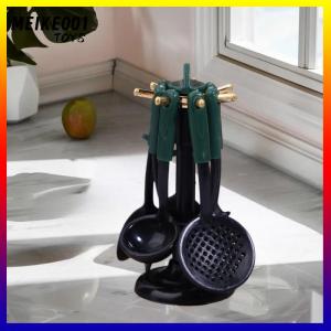 MEIKE001 เครื่องครัวขนาดเล็กสำหรับบ้านตุ๊กตาโมเดลอุปกรณ์ไม้พายขนาดเล็กอุปกรณ์ประกอบฉากถ่ายภาพ