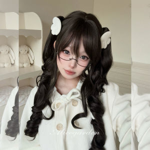 Vườn FCalice Tóc Giả Ngắn Lolita với Kẹp Cua Đôi