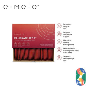 Exp 09/2026 Per Sachet Eimele Calibrate Reds (Promotes body fat loss maintains blood glucose)