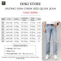 Quần Jean Nam Ống Suông Màu Xám Đen SN-07 Quần bò nam ống rộng cao Cấp, Không Co Giãn, quần suông ống rộng 19-20 cm, Cambodia - Doki. 