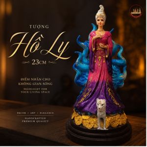 Tượng Hồ Ly 23cm – Trang Trí Đẳng Cấp Cho Mọi Không Gian