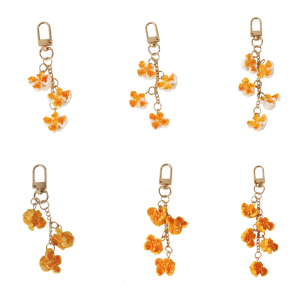 Sáng Tạo bỏng ngô hình Keychain trang trí bỏng ngô Keychain phong cách vòng chìa khóa quyến rũ cho các phím hoặc Phụ kiện túi