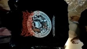 Hoodie garasi rebel / hoodie pasukan serigala petarung / hoodie metal