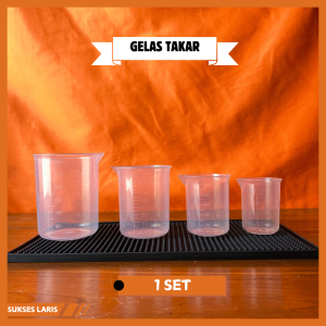 GELAS UKUR MINUMAN | GELAS TAKAR AIR GULA 50ML 100ML 150ML 250ML