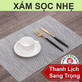Khăn Lót Chén Dĩa Tối Giản Khăn Ăn Vintage Khăn Ăn Khăn Lót Bàn Ăn
