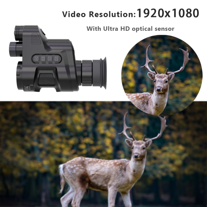 Henbaker NV710 Infrared Night Vision Scope 850nm\940nm Digital Night ...