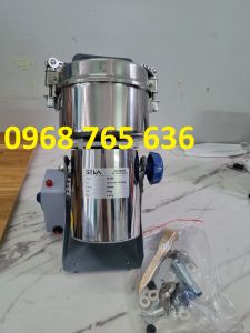 Máy xay dược liệu Máy Xay Ngũ Cốc Máy Xay Hạt Máy Xay Bột Khô Máy Xay Bột Khô siêu mịn Máy xay bột tinh bột nghệ ngũ cốc tam thất loại 800gr INOX Bền Chày Cối Động Cơ Mạnh Mẽ Sắc Bén - Bảo Hành 1 Đổi 1 Toàn Quốc