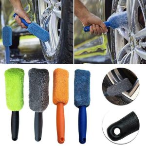 Sikat Velg Pembersih Velg Pelek Semir Ban Mobil Motor Wheel Brush serbaguna
