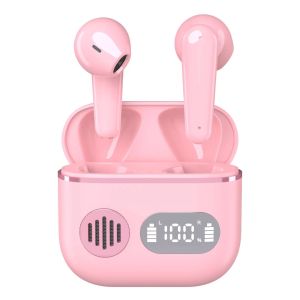 Wireless Bluetooth Headset TWS Digital Display High-Quality Noise-Cancelling Sports Retro Waterproof Huaqiangbei Cross-Border Hot-Selling Private Model
