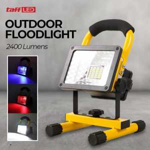 COD TaffLED Lampu Sorot LED Outdoor Spotlight Waterproof 5000K 240V 30W W804 / lampu sorot tembak led outdoor anti air hujan / lampu outdoor waterproof super terang tahan lama anti air camping cafe charger taman tahan lama LED Super Terang Tahan Air