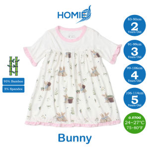 HOMIE Bamboo Girls Skirt Dress / Kids Dresses / Children Clothing / Ultra Soft & Comfortable Wear (2-5y)
